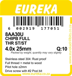 8AA30 - Chipboard Screw ST/ST -8AA30_label_T